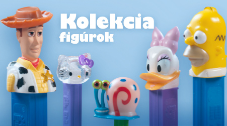 Kolekcia figúrok PEZ